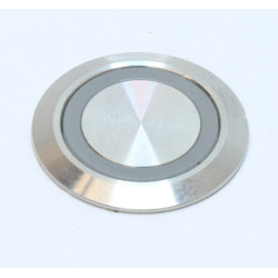 Pushbutton 22 mm stainless-steel Momentary