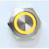Pushbutton 22 mm stainless-steel Momentary