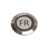 Pushbutton 22 mm stainless-steel Momentary FR