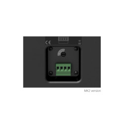 Audac WX502 universele wandluidsprekerset voor binnen 5" Zwart