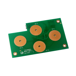 USB 4 Button Panel Blue