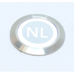 Pushbutton 22 mm stainless-steel Momentary NL