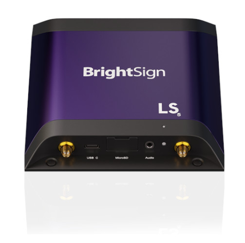 BrightSign LS5 Digital Signage Media Player Front View